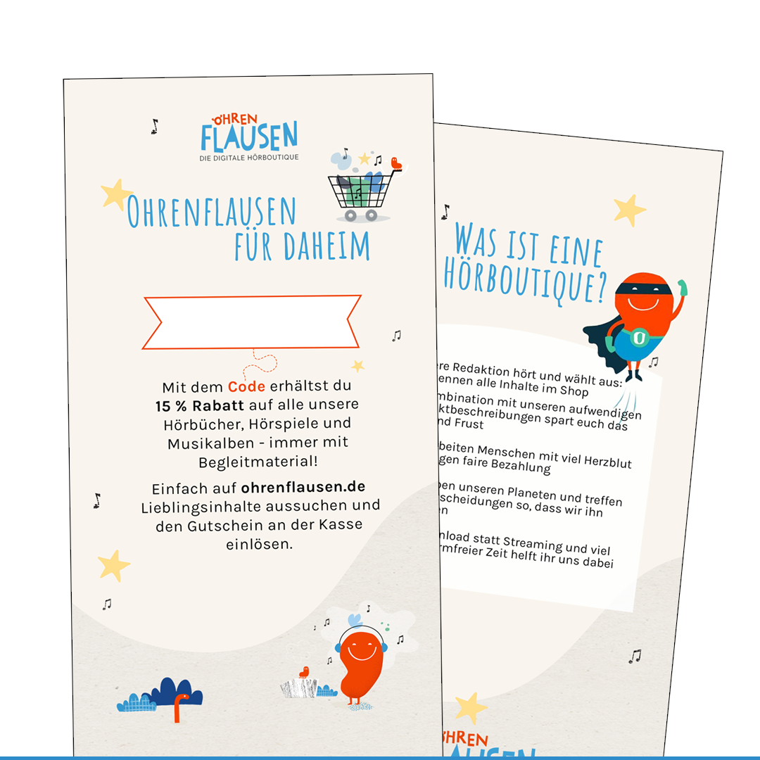 nachhaltigkeit flyer